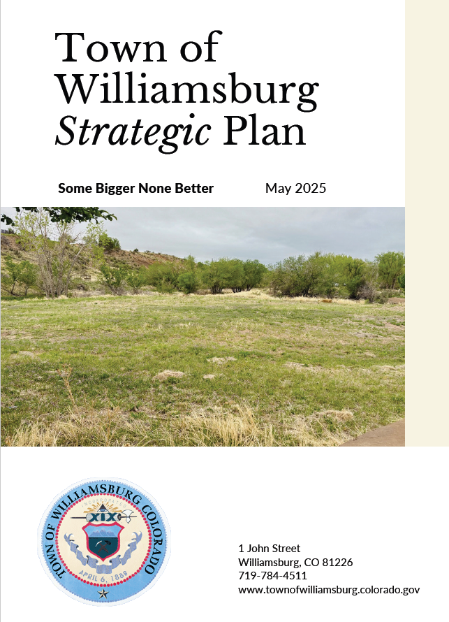 Town of Williamsburg Strategic Plan Cover